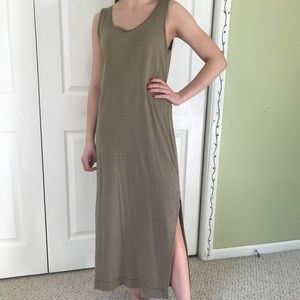 GAP striped maxi dress size M